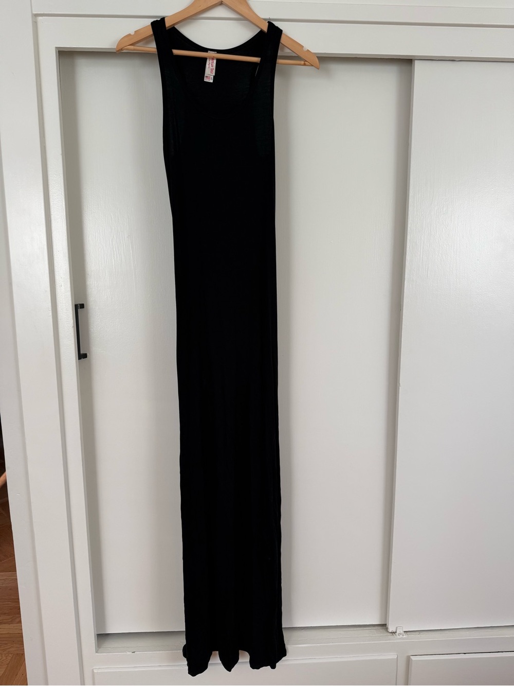 American Twist Black Tank Maxi Dress